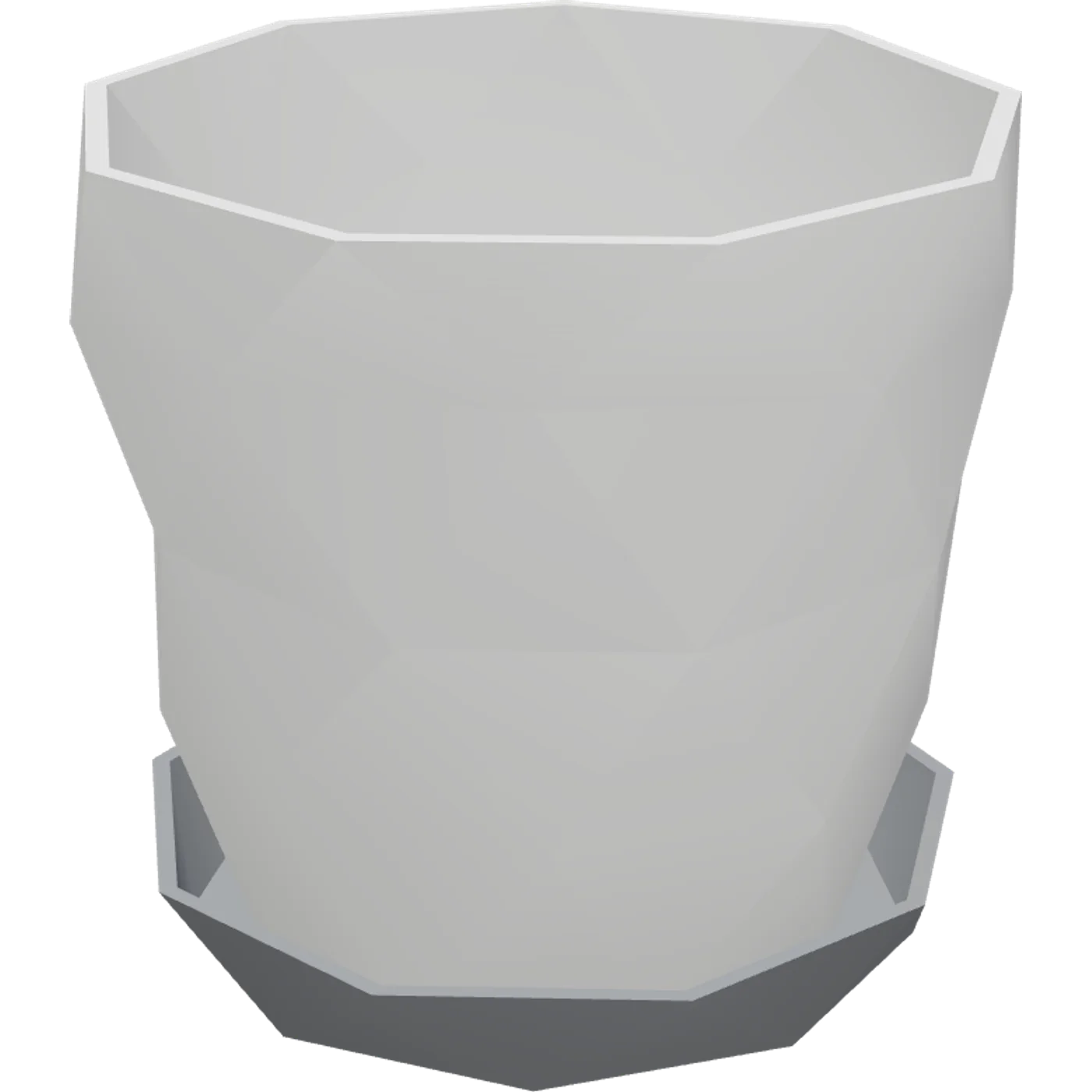 Maceta Low-Poly
